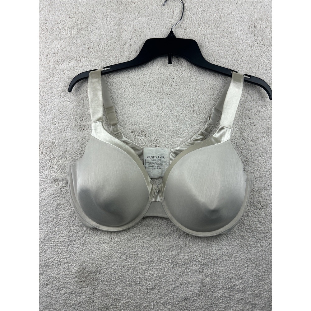 Vanity Fair ~ Women's Bra Radiant Smoothing Underwire Padded Ivory ~ 40DD